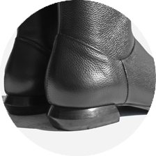 bota over preta de cano alto e salto baixo 5018 b 1
