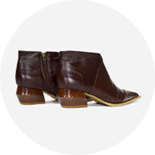 bota pinhao recortes de cano baixo e salto medio 7082 3